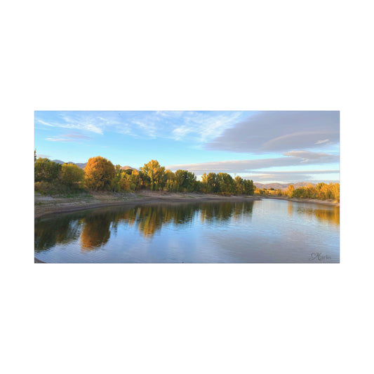 Crowther Reservoir Idaho Canvas Wall Art