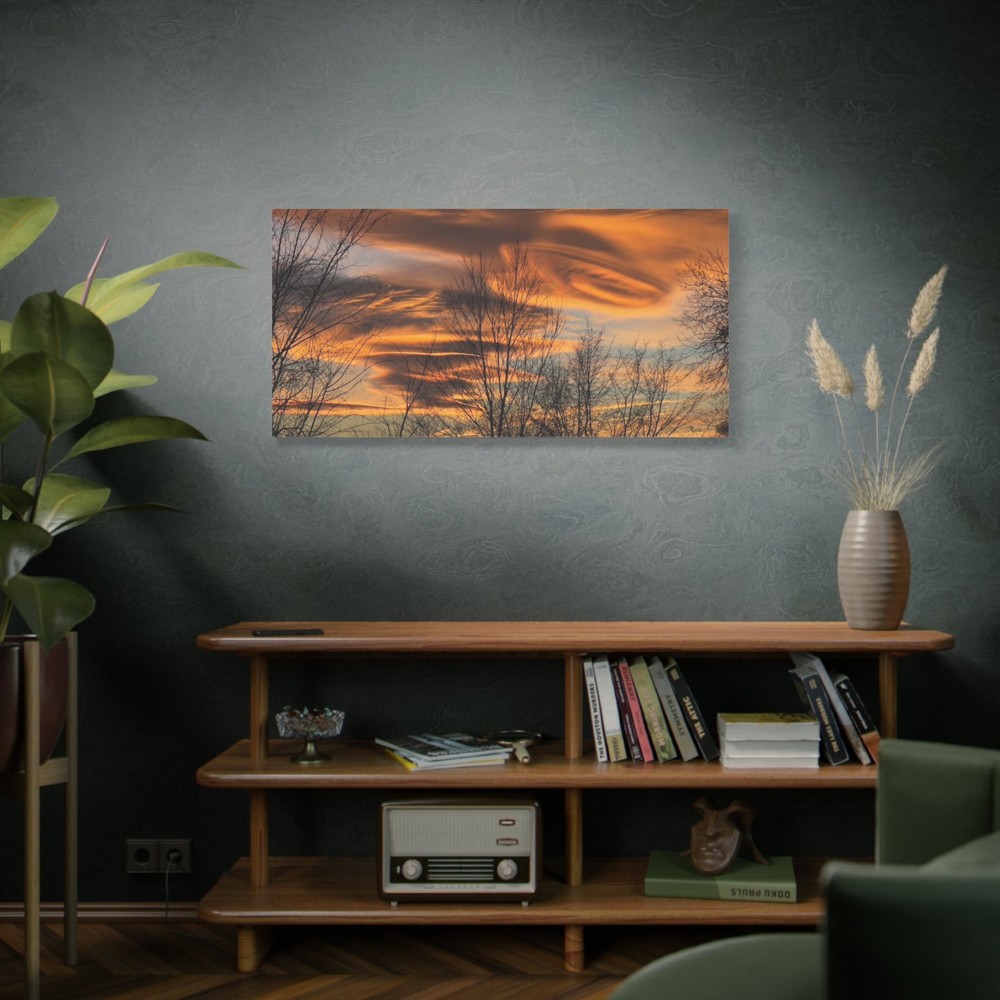 Quiet Inferno Malad City Idaho Canvas Wall Art