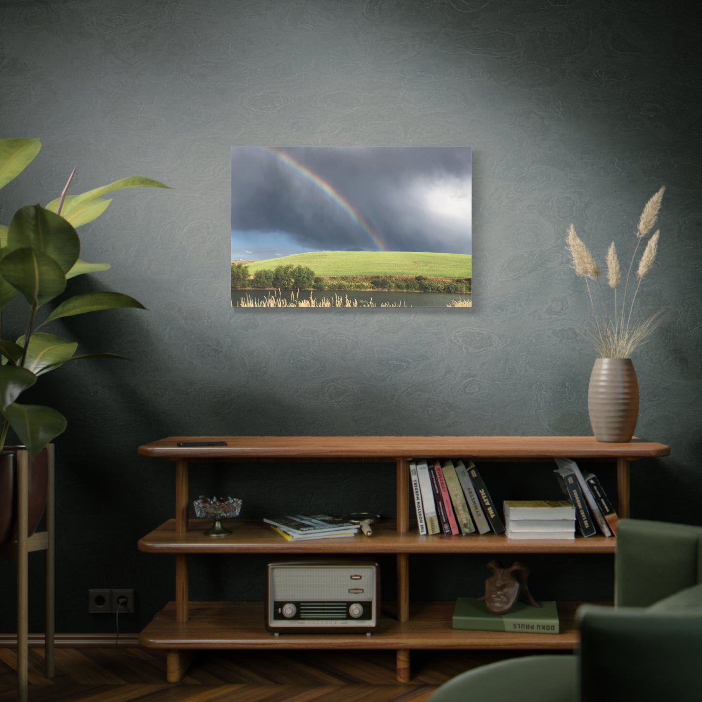 Rainbow Hill Idaho Canvas Wall Art