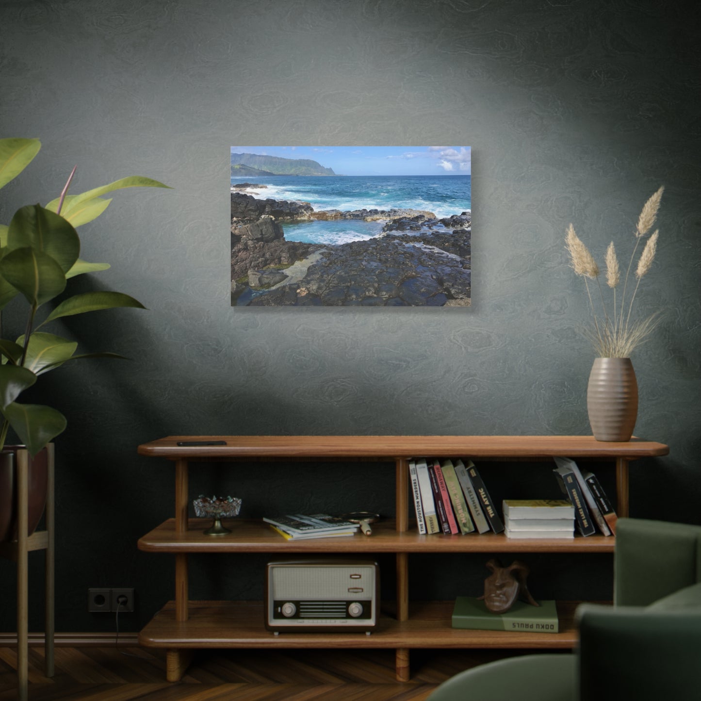 Queen's Bath Kauai Hawaii Canvas Wall Art