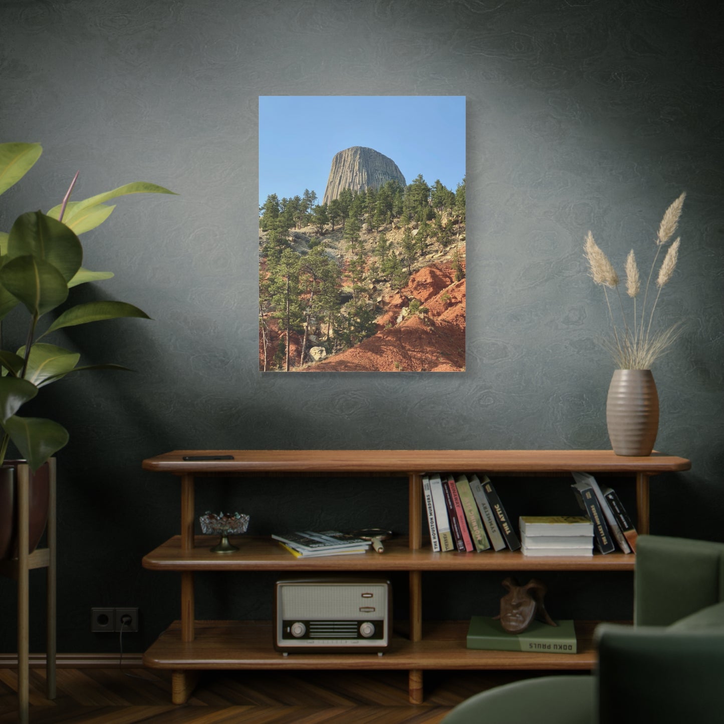 Devils Tower National Monument Wyoming Canvas Wall Art