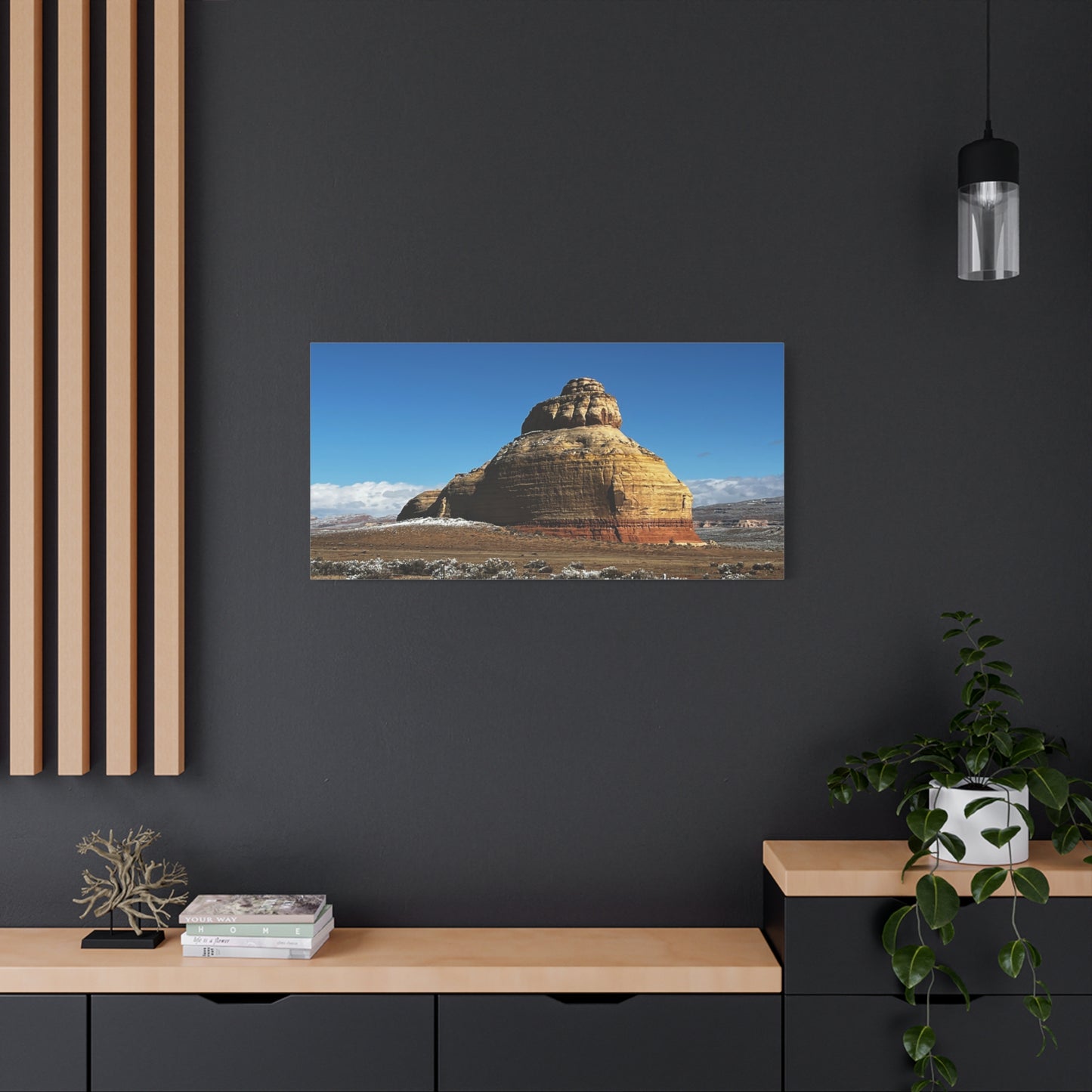 Church Rock Utah Desert Canvas Wall Art