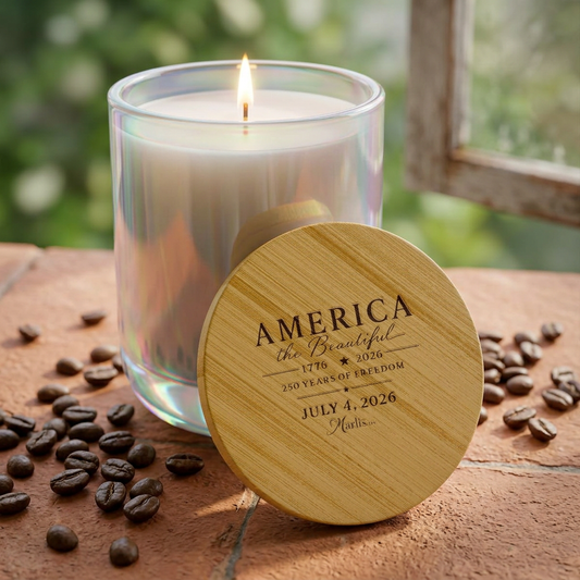 Freedom Dawn - "America the Beautiful" Candle