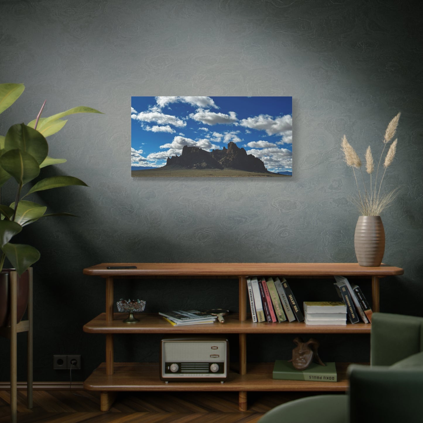 Shiprock Formation New Mexico Canvas Wall Art