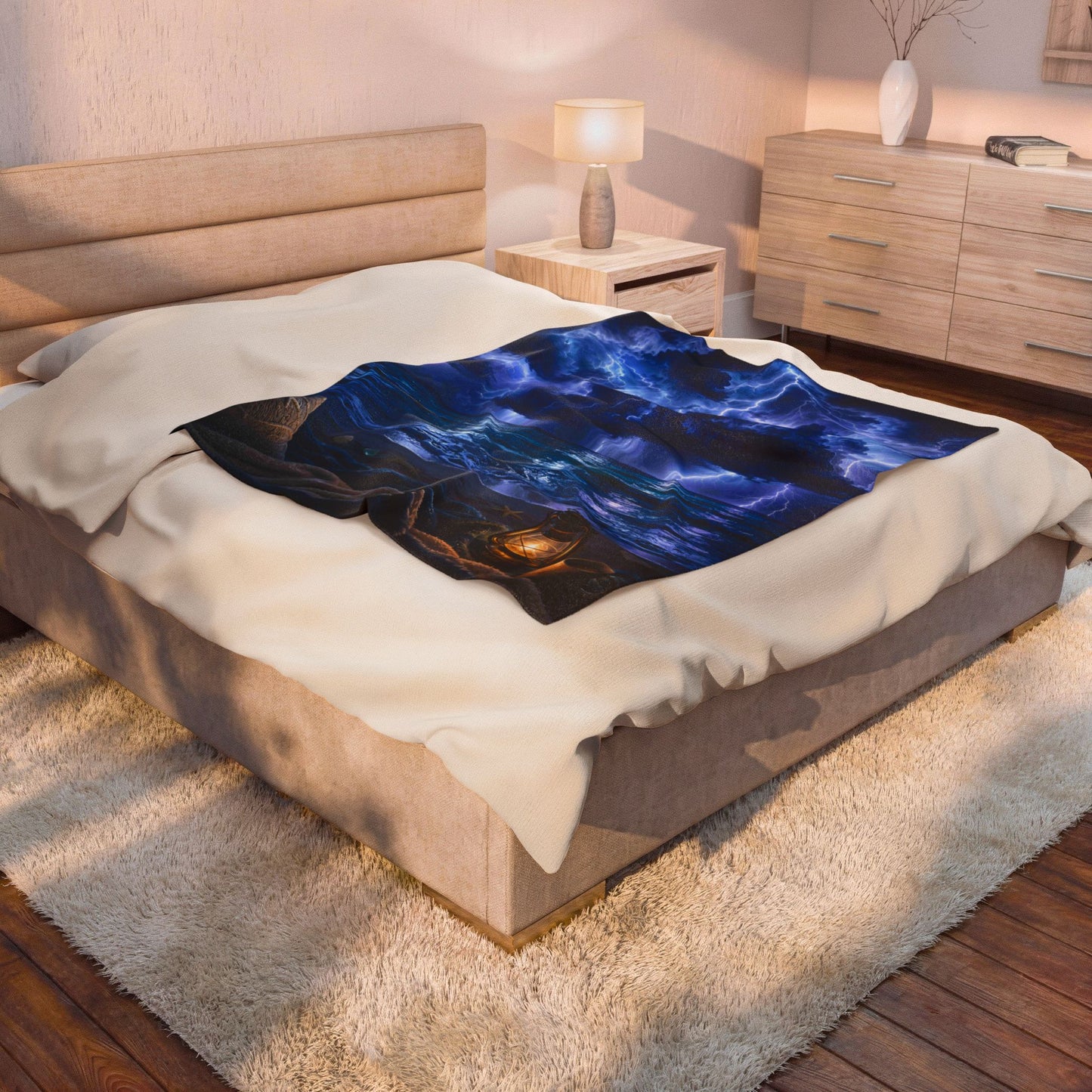 Atlantic Storm Nest™ — Immersive Seek-and-Find Blanket