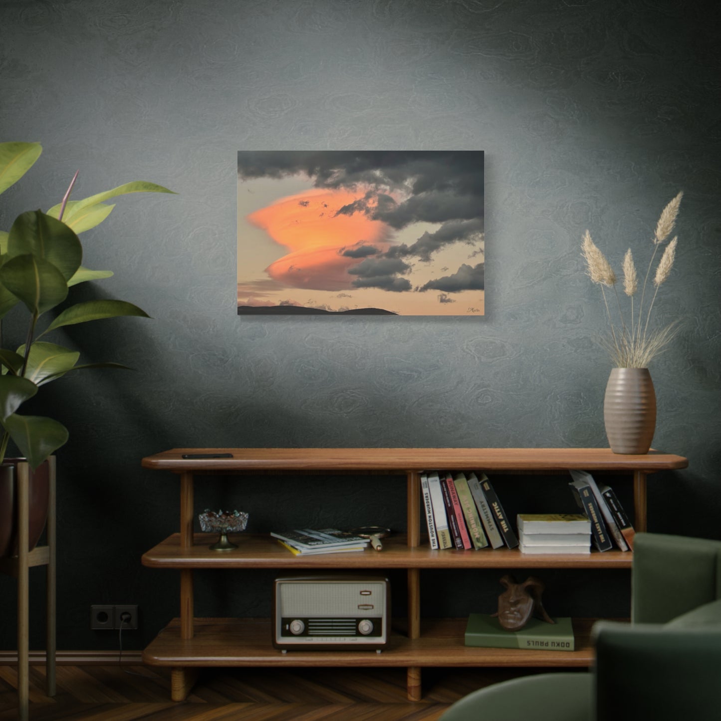 Fire Cloud Idaho Canvas Wall Art