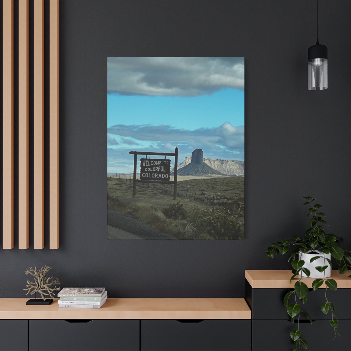 Between Places | Welcome to Colorado | Canvas