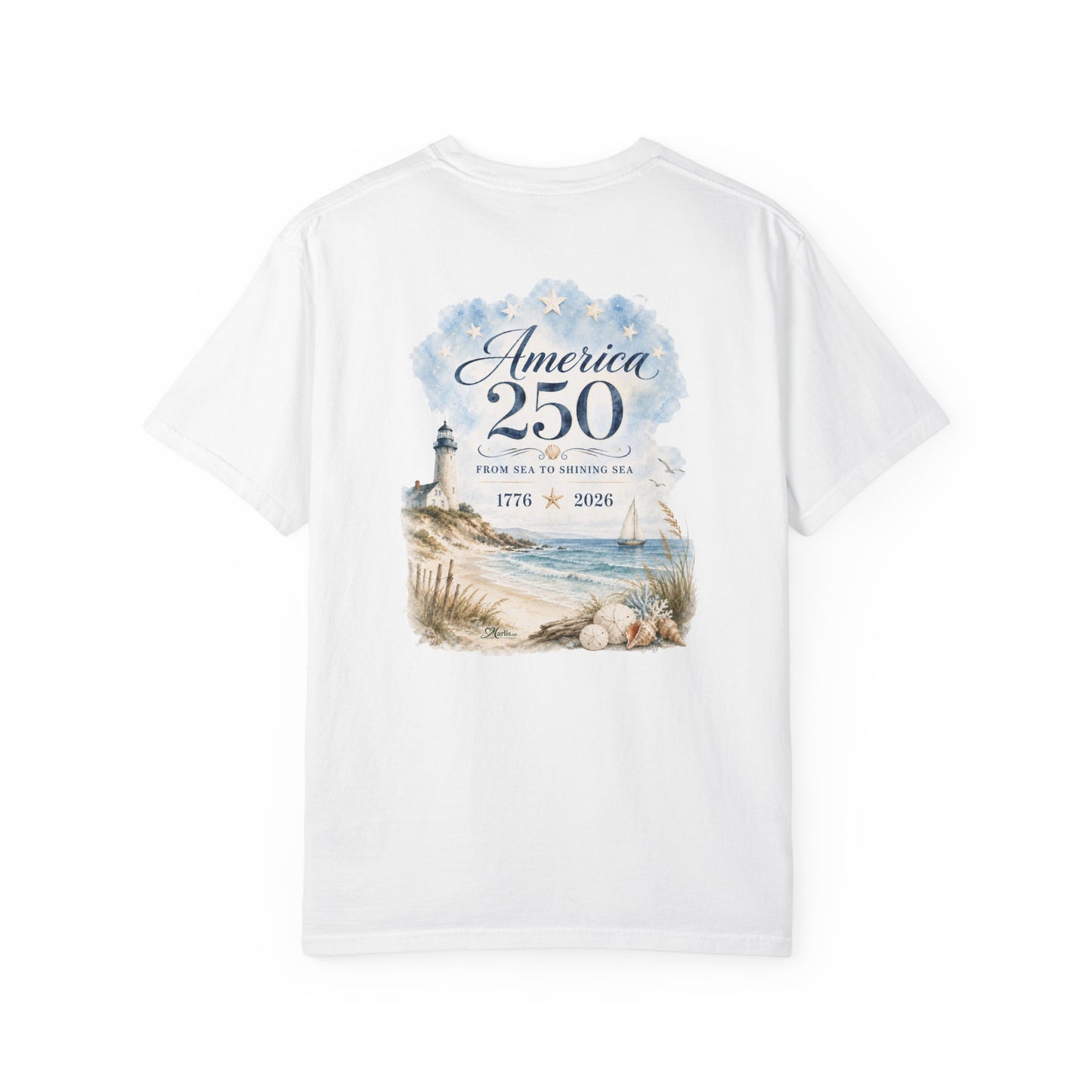 America 250 Lighthouse Coastal Commemorative T-Shirt