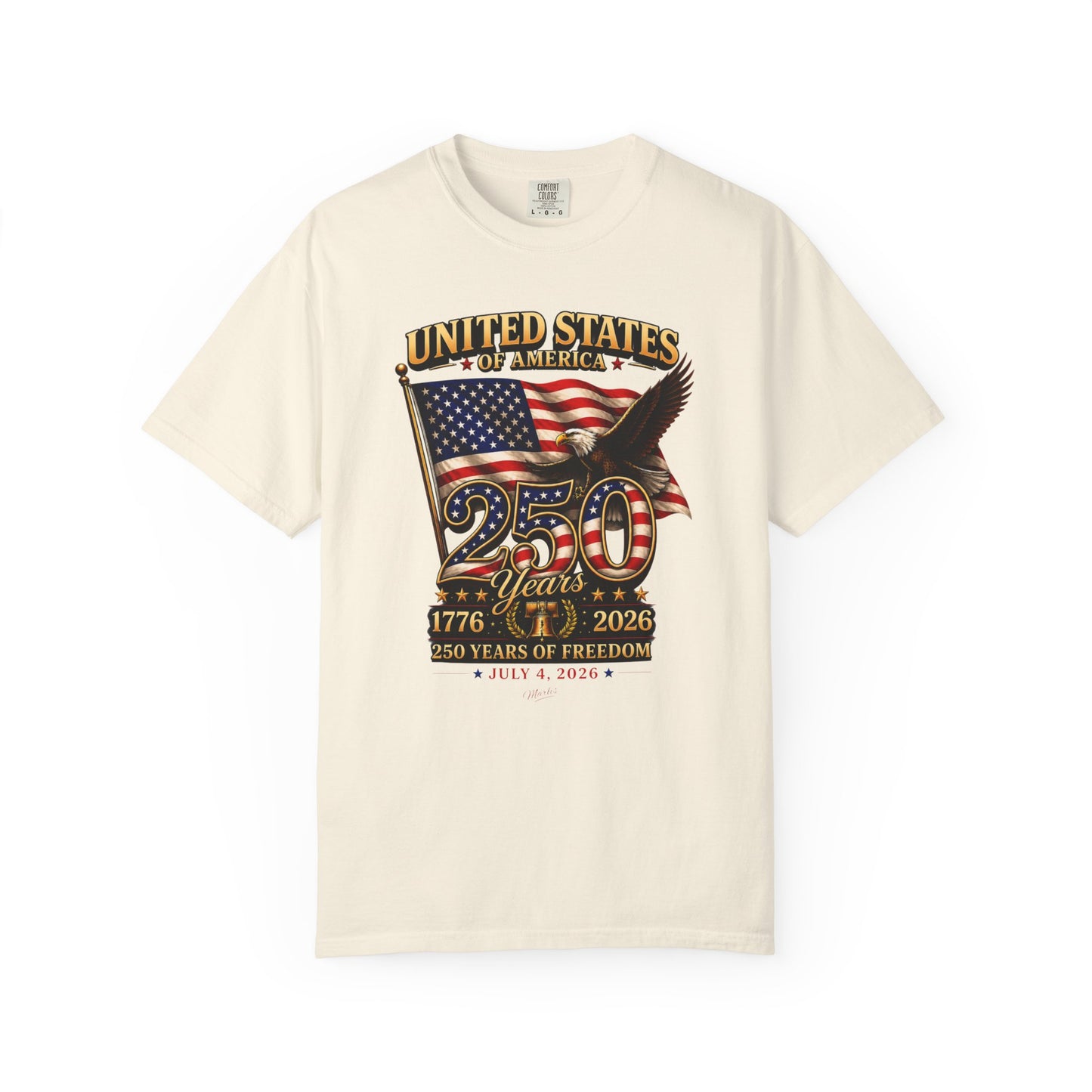 Vintage America 250 Freedom Graphic Tee