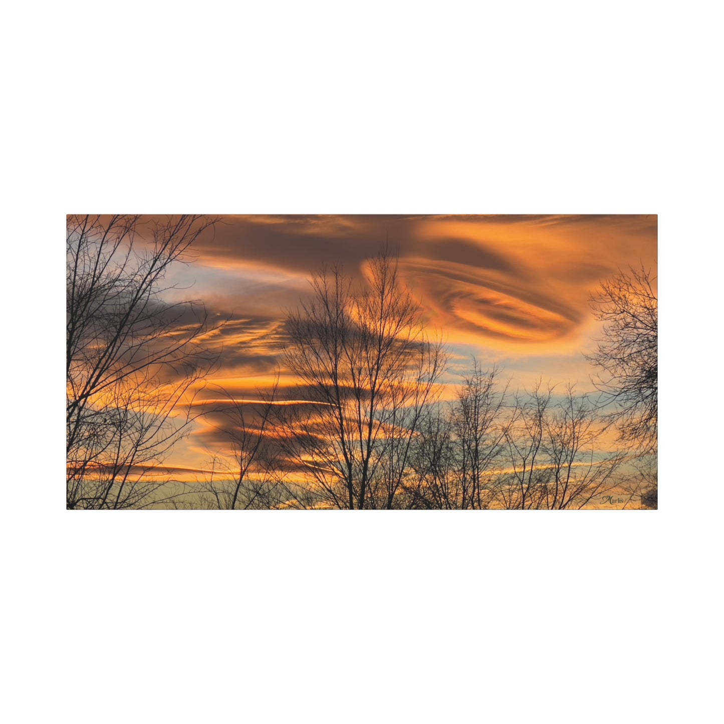Quiet Inferno Malad City Idaho Canvas Wall Art