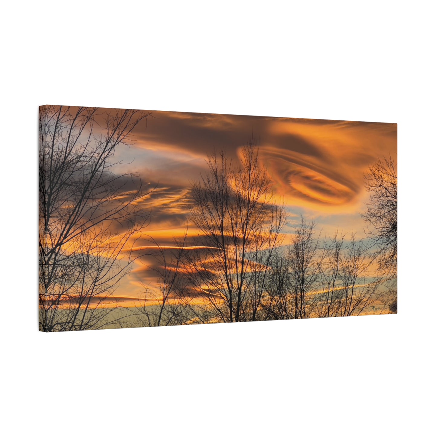 Quiet Inferno Malad City Idaho Canvas Wall Art