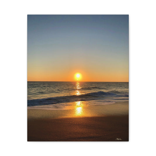 America Sunrise Florida Atlantic Coast Canvas Wall Art