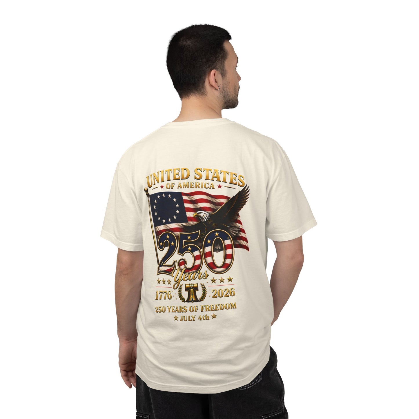 Limited Edition · USA 250th Anniversary T-Shirt by Marlis · Comfort Colors 1717