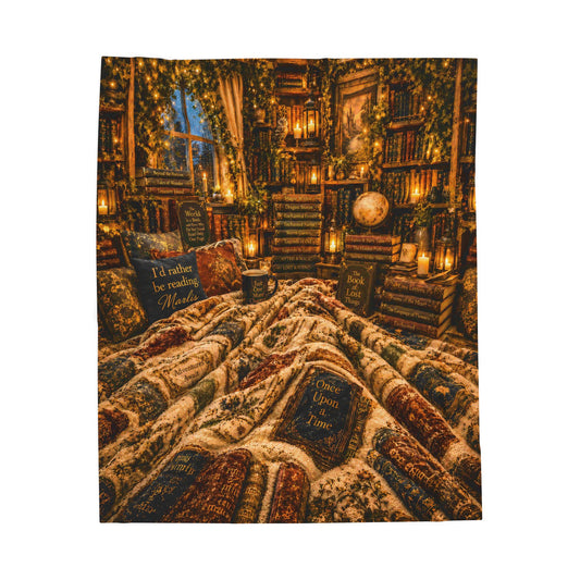 The Book Nook Nest · The Nest Collection™ | Immersive Cozy Blankets
