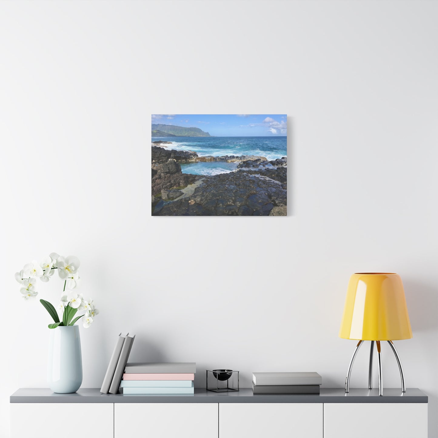 Queen's Bath Kauai Hawaii Canvas Wall Art