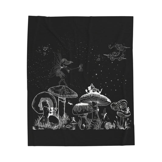 Moonlit Fairy Hollow Nest™ — Immersive Seek-and-Find Blanket