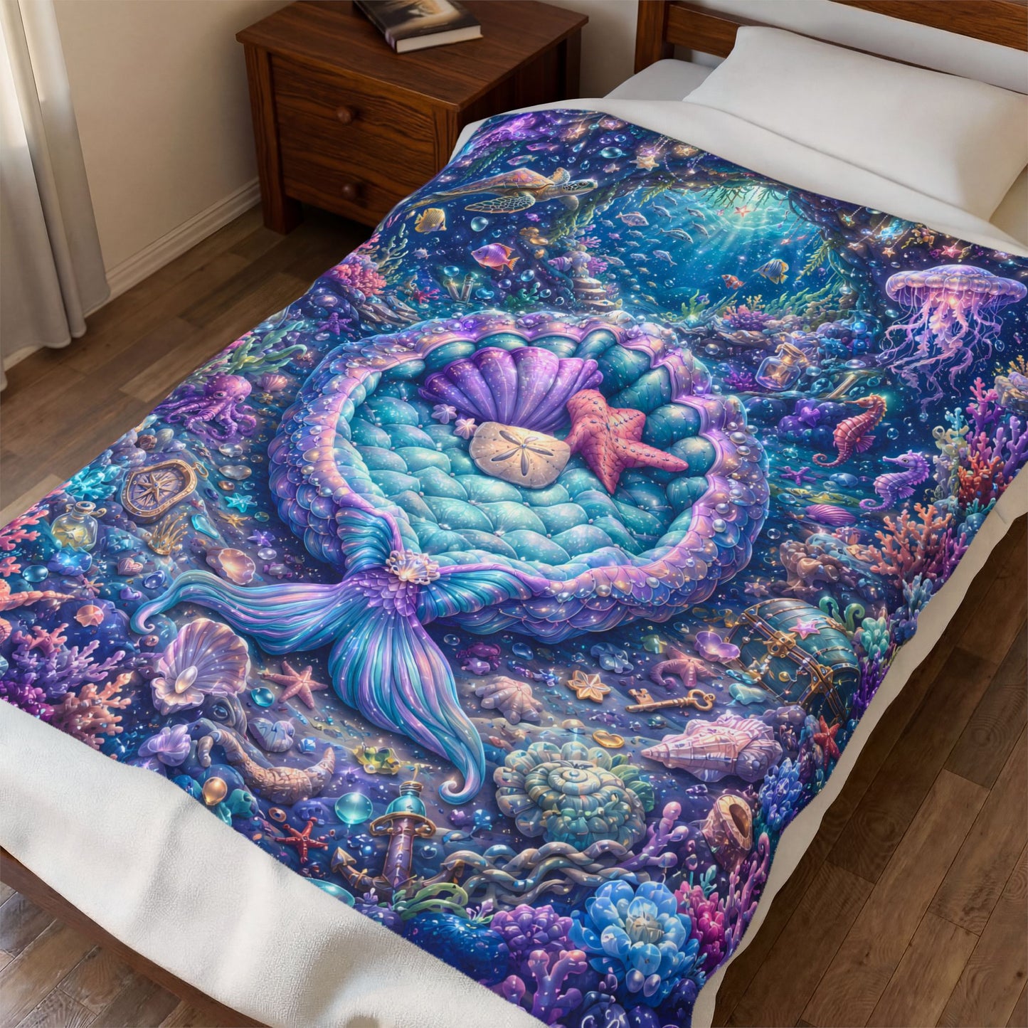 Mermaid Nest · The Nest Collection™ | Immersive Cozy Blankets