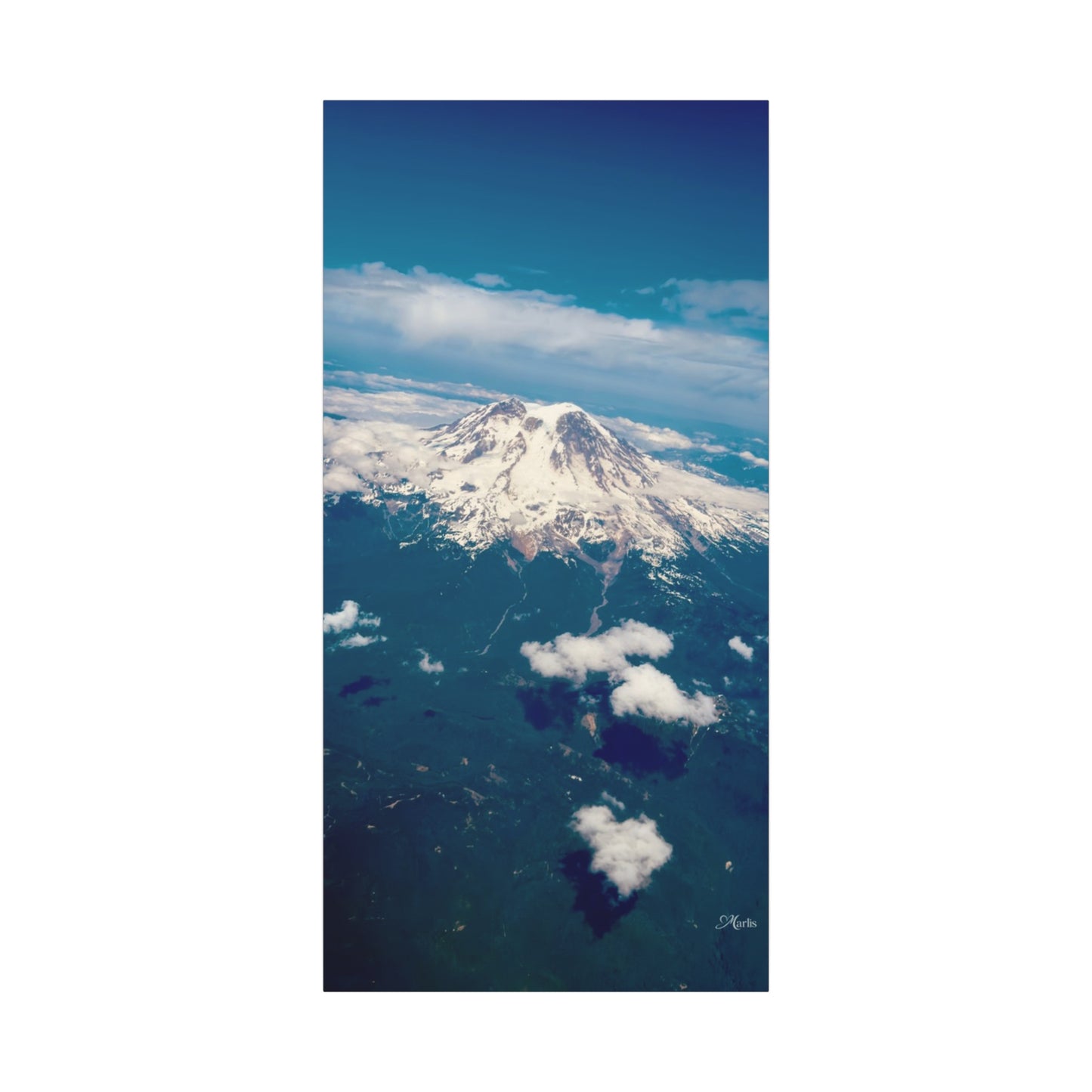 Above the Clouds Mount Rainier Washington Canvas Wall Art