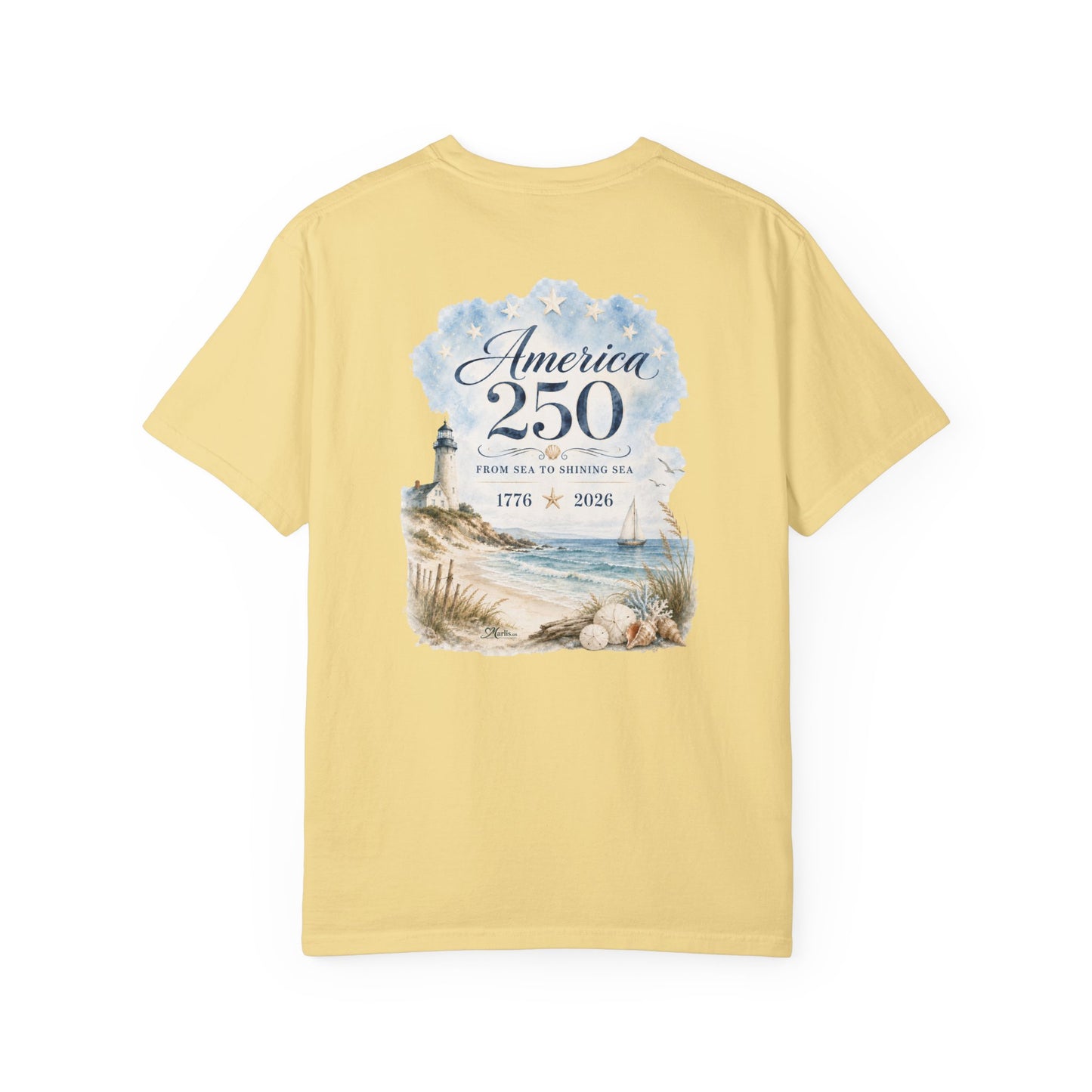 America 250 Lighthouse Coastal Commemorative T-Shirt