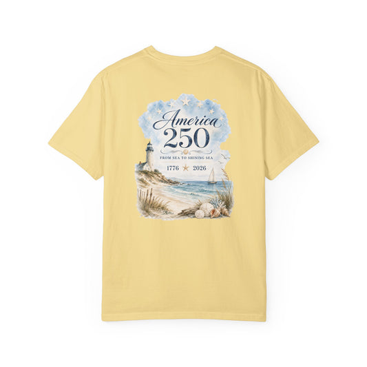 America 250 Lighthouse Coastal Commemorative T-Shirt