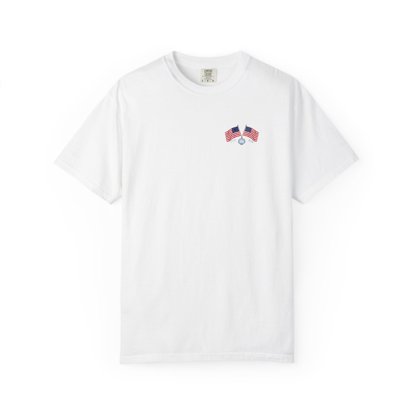 America 250 Sea to Shining Sea T-Shirt | Comfort Colors® 1717 Patriotic Graphic Tee | USA 1776-2026