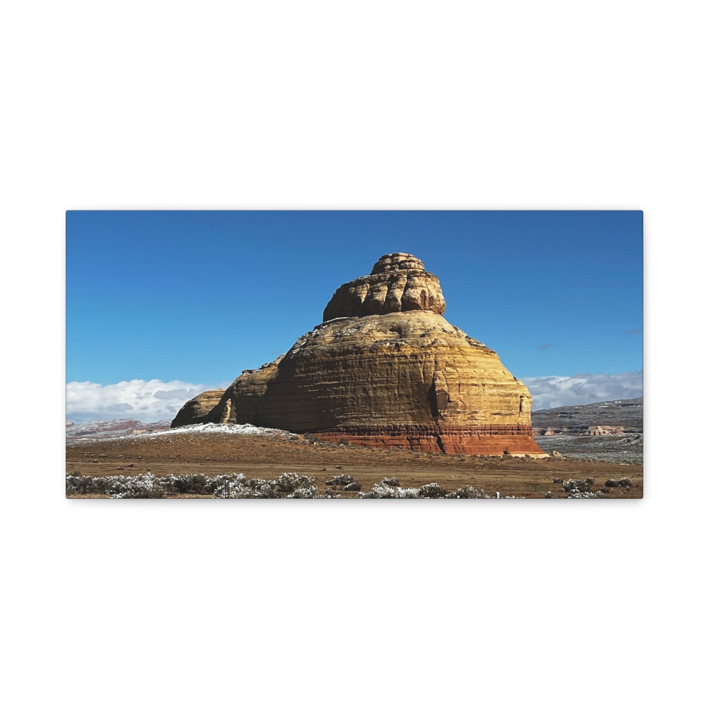 Church Rock Utah Desert Canvas Wall Art