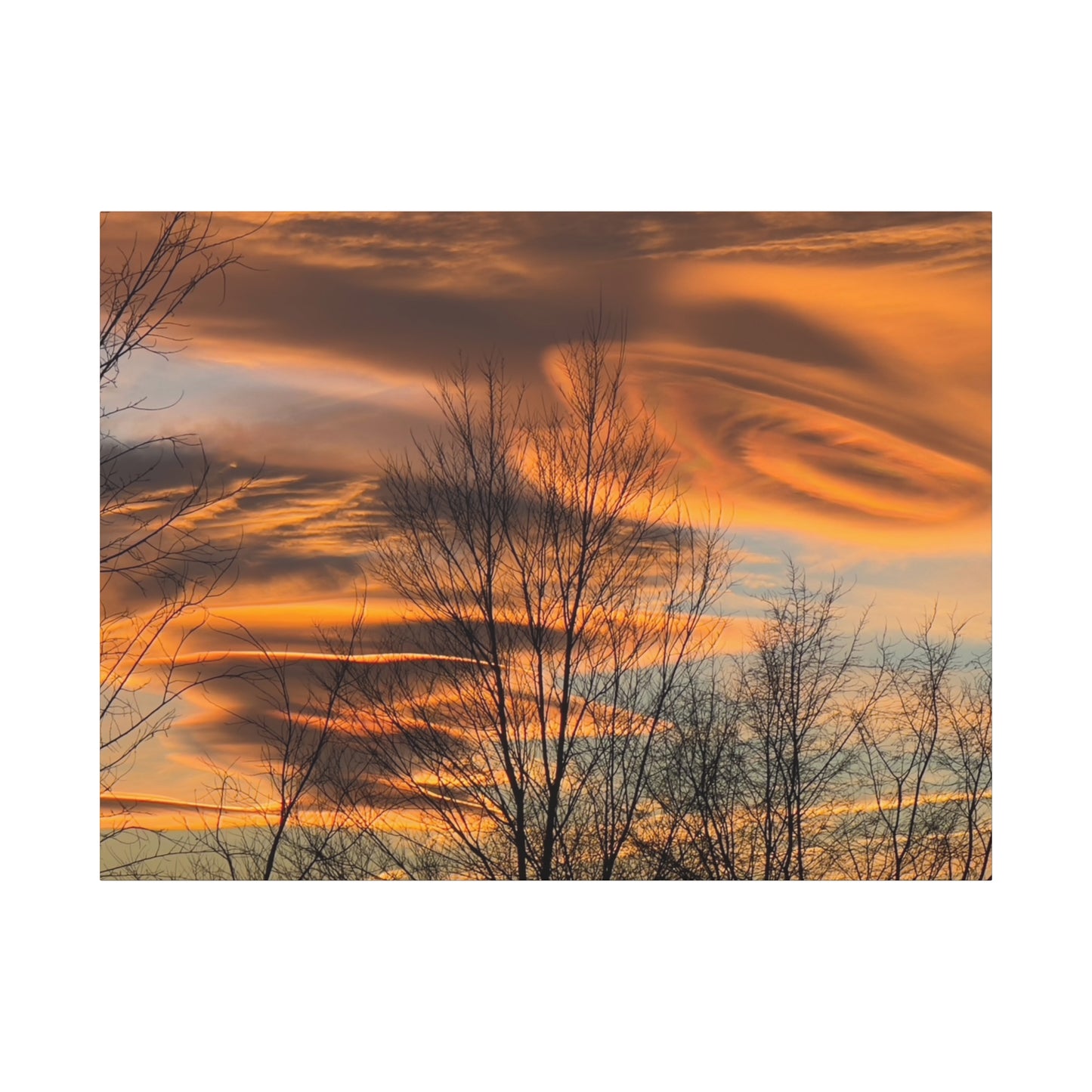 Between Places | Sky on Fire | Canvas
