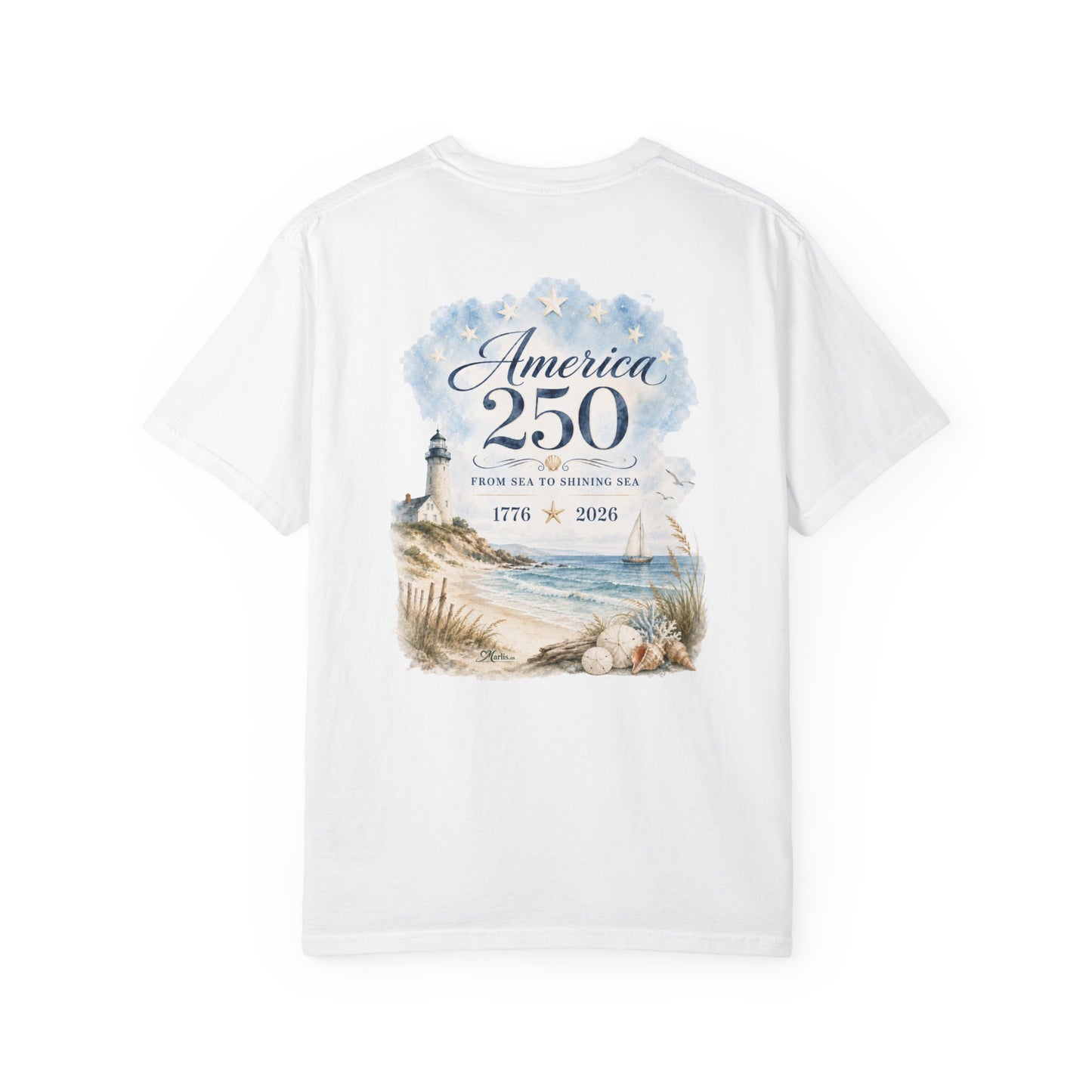 America 250 Lighthouse Coastal Commemorative T-Shirt