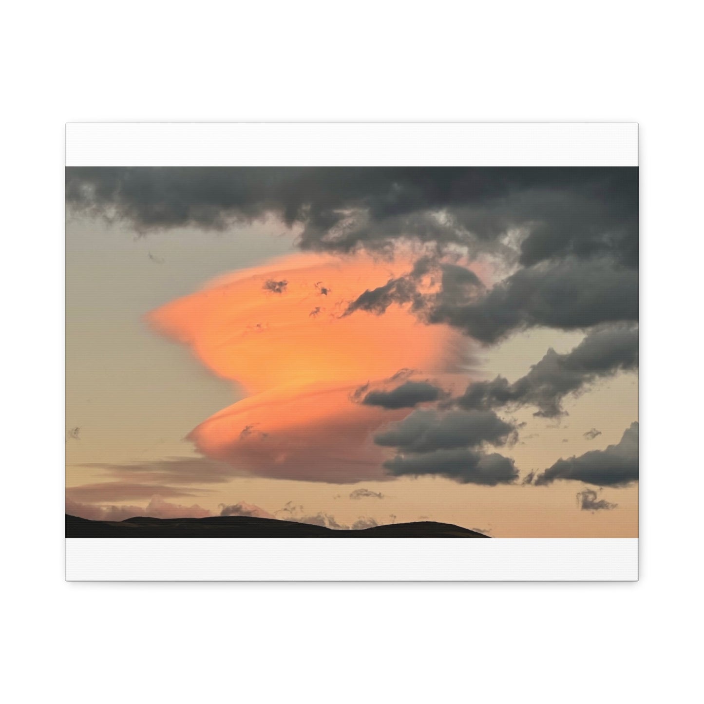Between Places - Sunset Lenticular Cloud