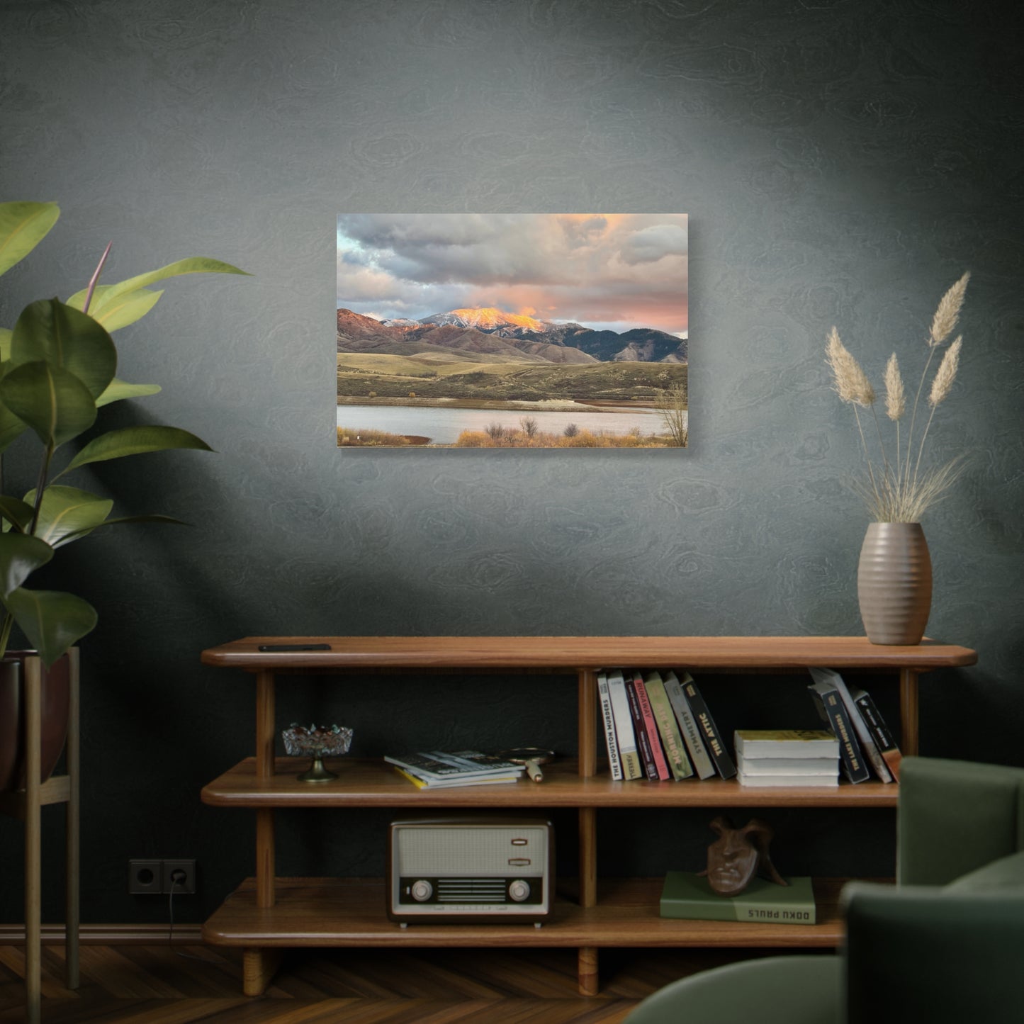 Fire on the Mountain · Idaho · Fine Art Canvas
