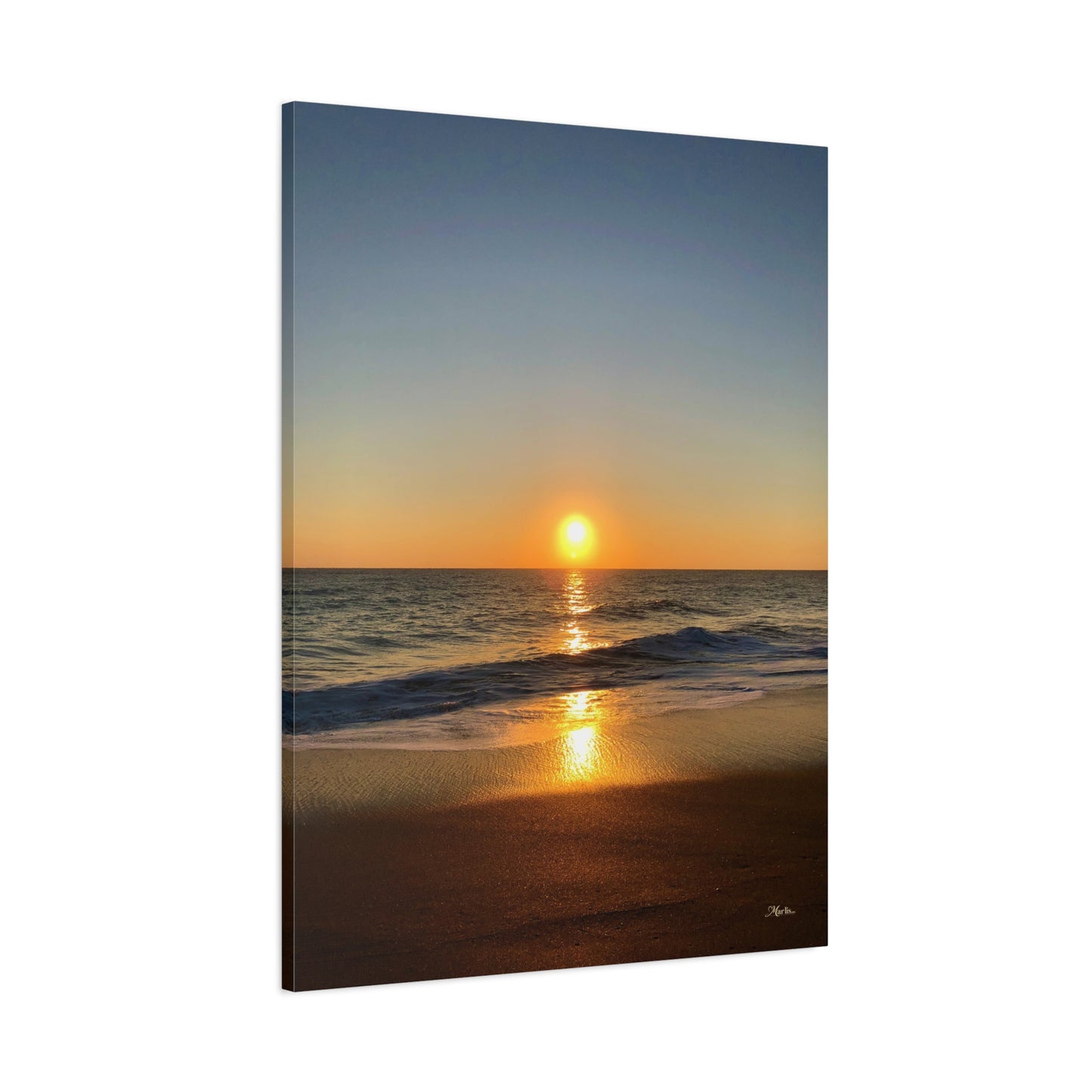 America Sunrise Florida Atlantic Coast Canvas Wall Art