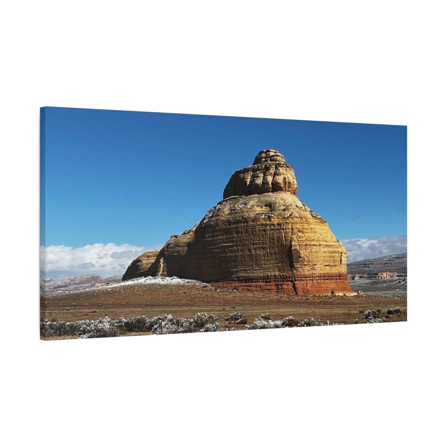 Church Rock Utah Desert Canvas Wall Art