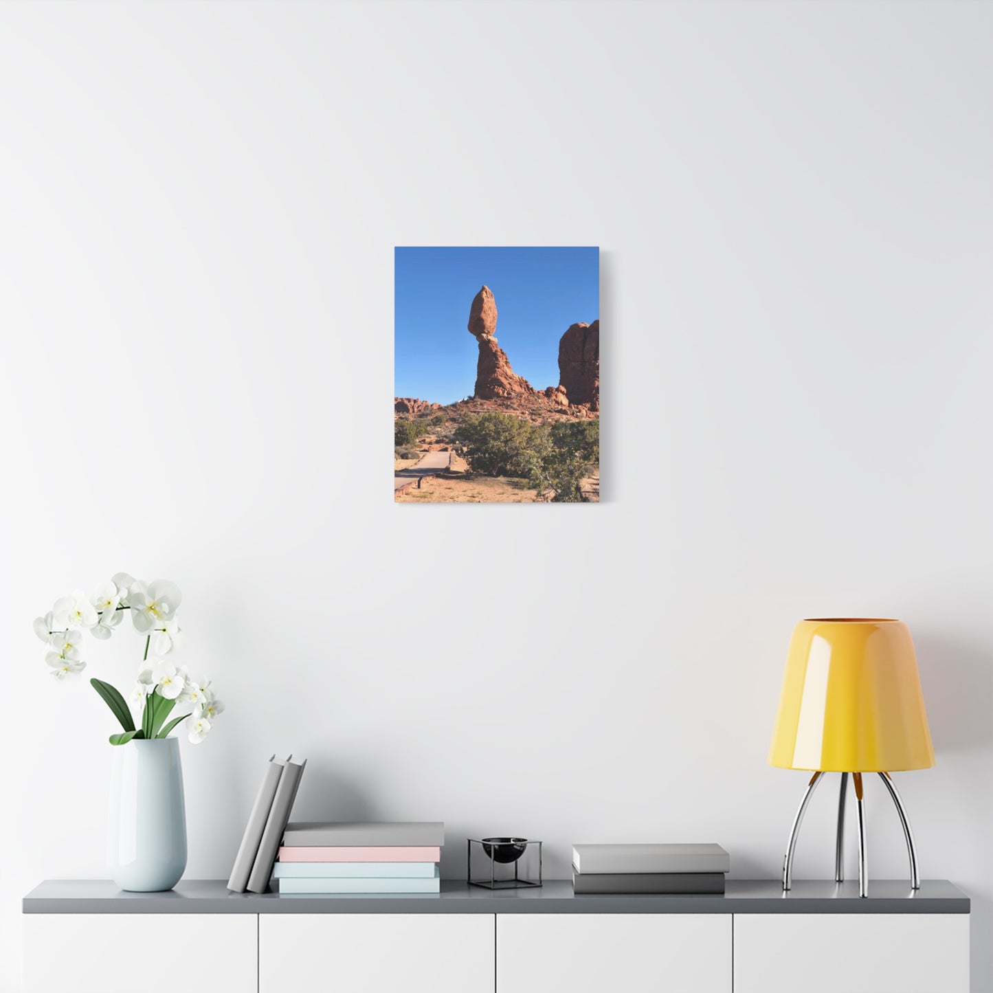 Balanced Rock Arches National Park Canvas Wall Art
