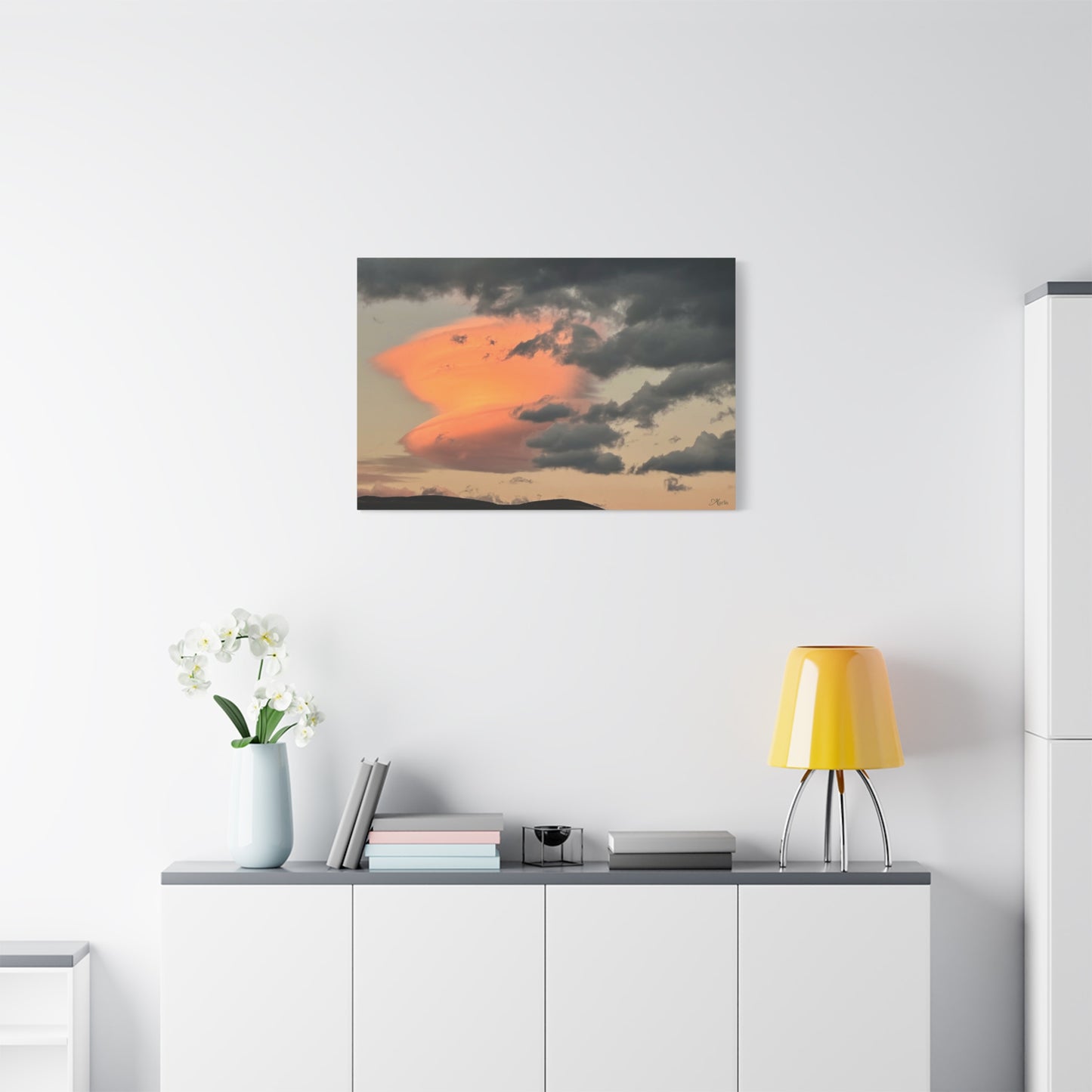 Fire Cloud Idaho Canvas Wall Art