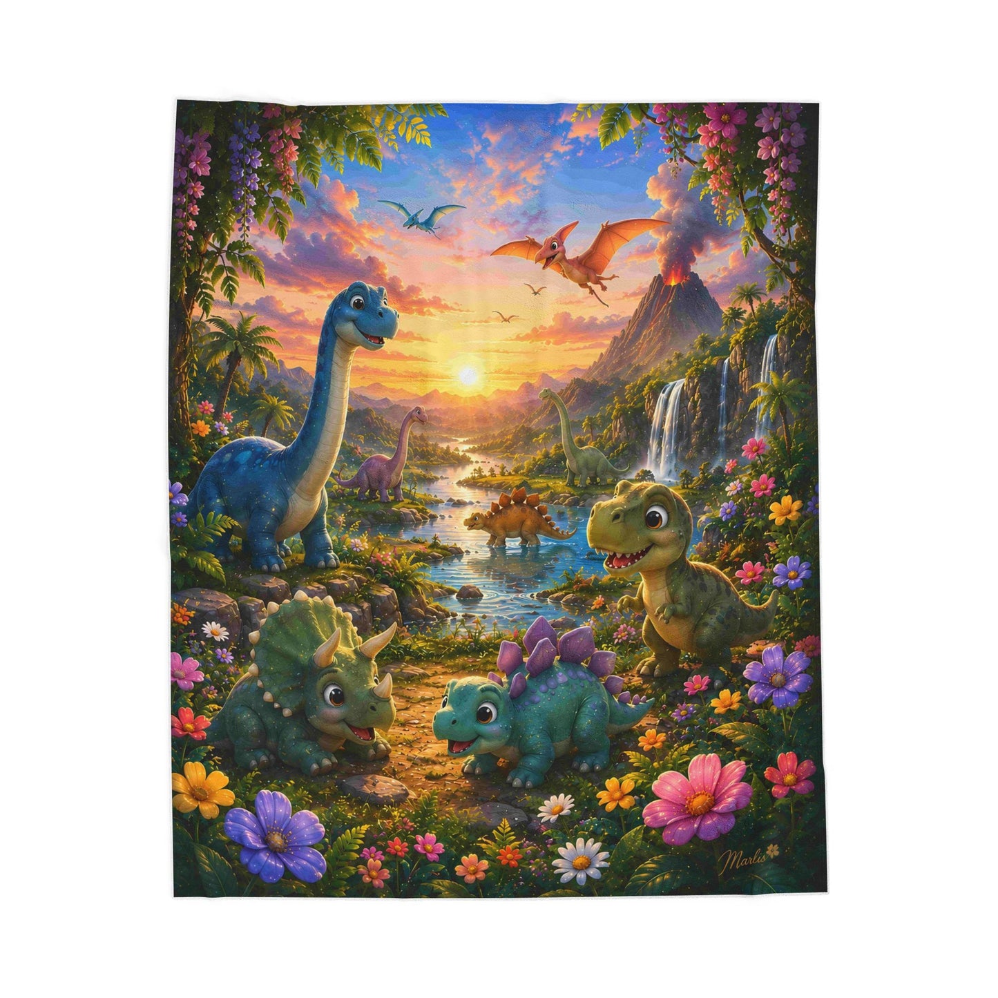 Dinosaur Nest™ — Immersive Seek-and-Find Blanket