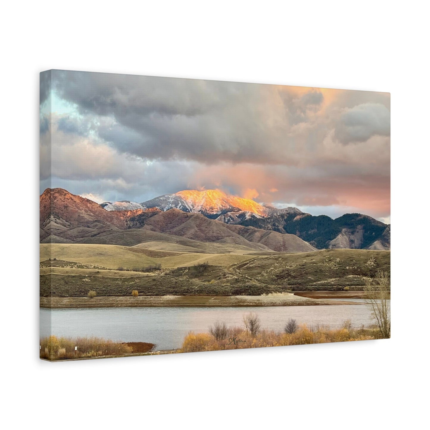 Fire on the Mountain · Idaho · Fine Art Canvas
