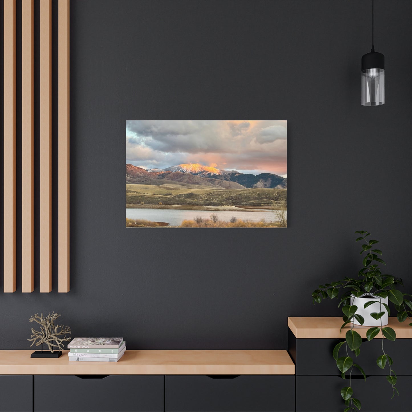 Fire on the Mountain · Idaho · Fine Art Canvas