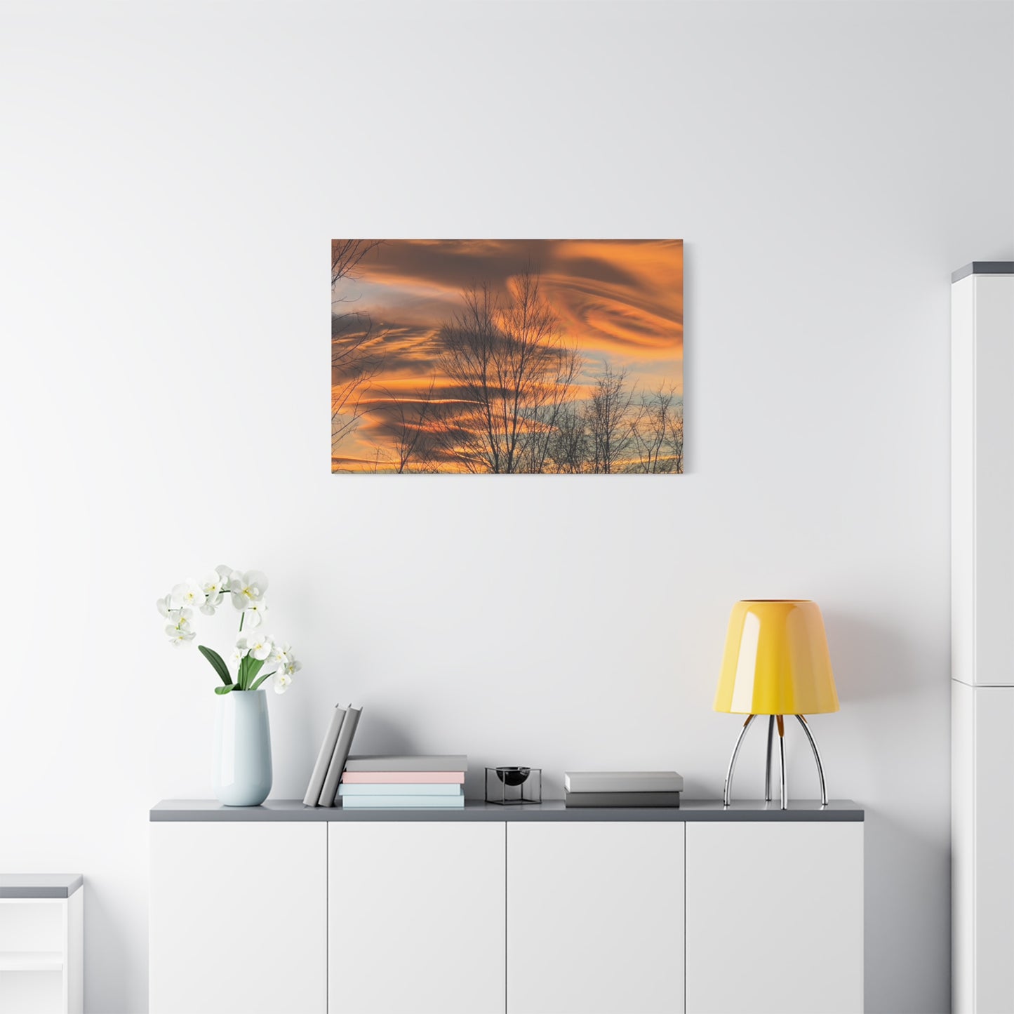 Between Places | Sky on Fire | Canvas