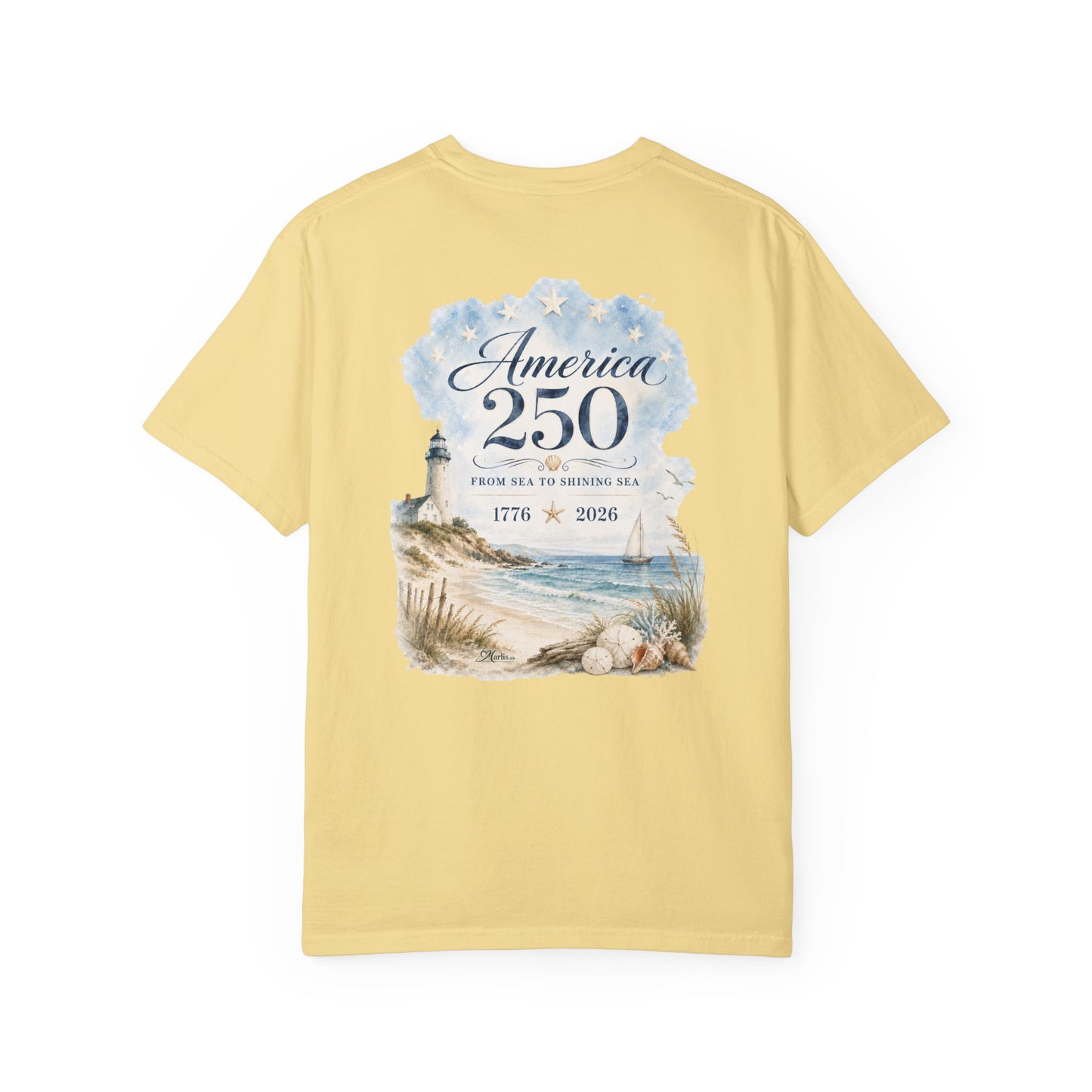 America 250 Lighthouse Coastal Commemorative T-Shirt