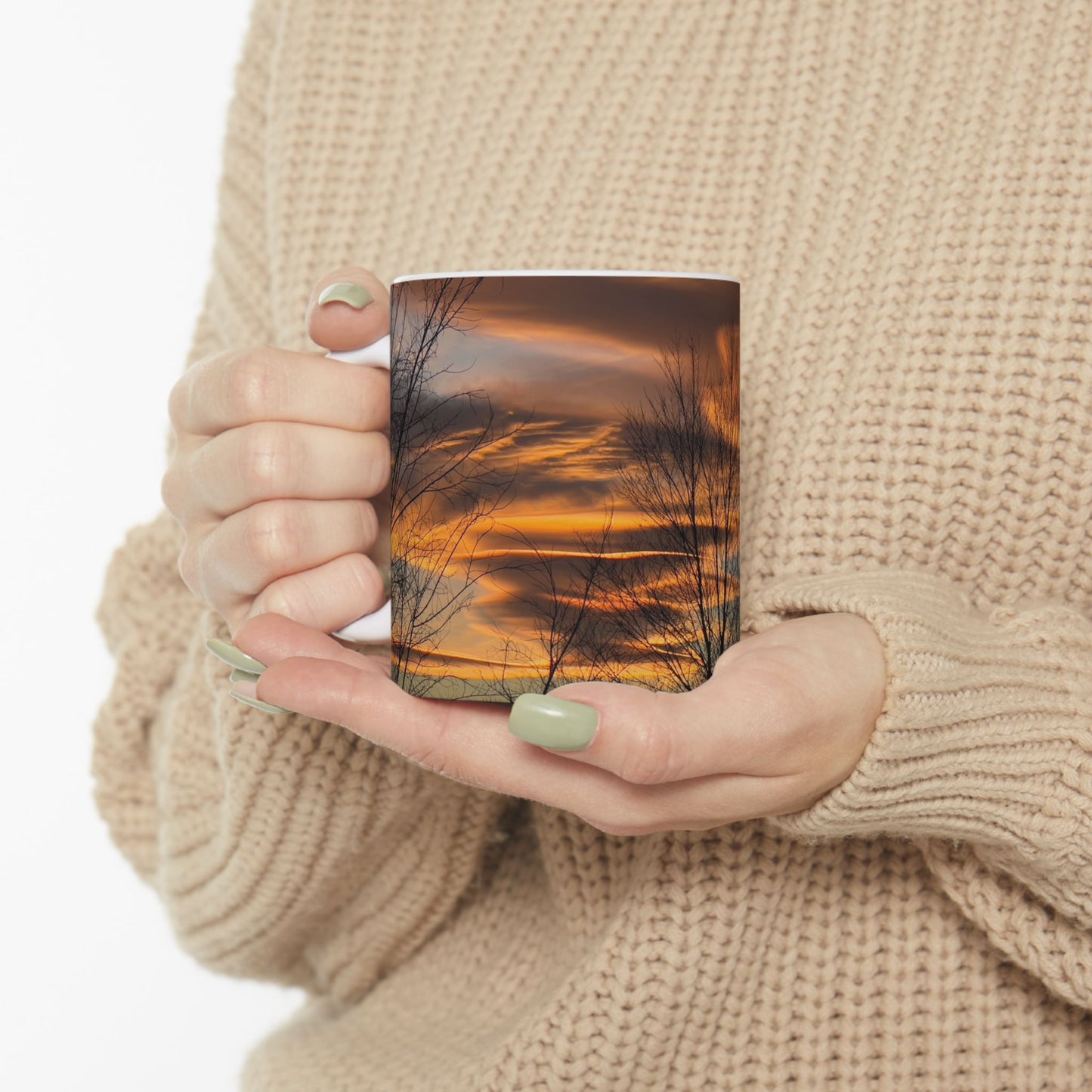 Lenticular Idaho Sunset Ceramic Mug