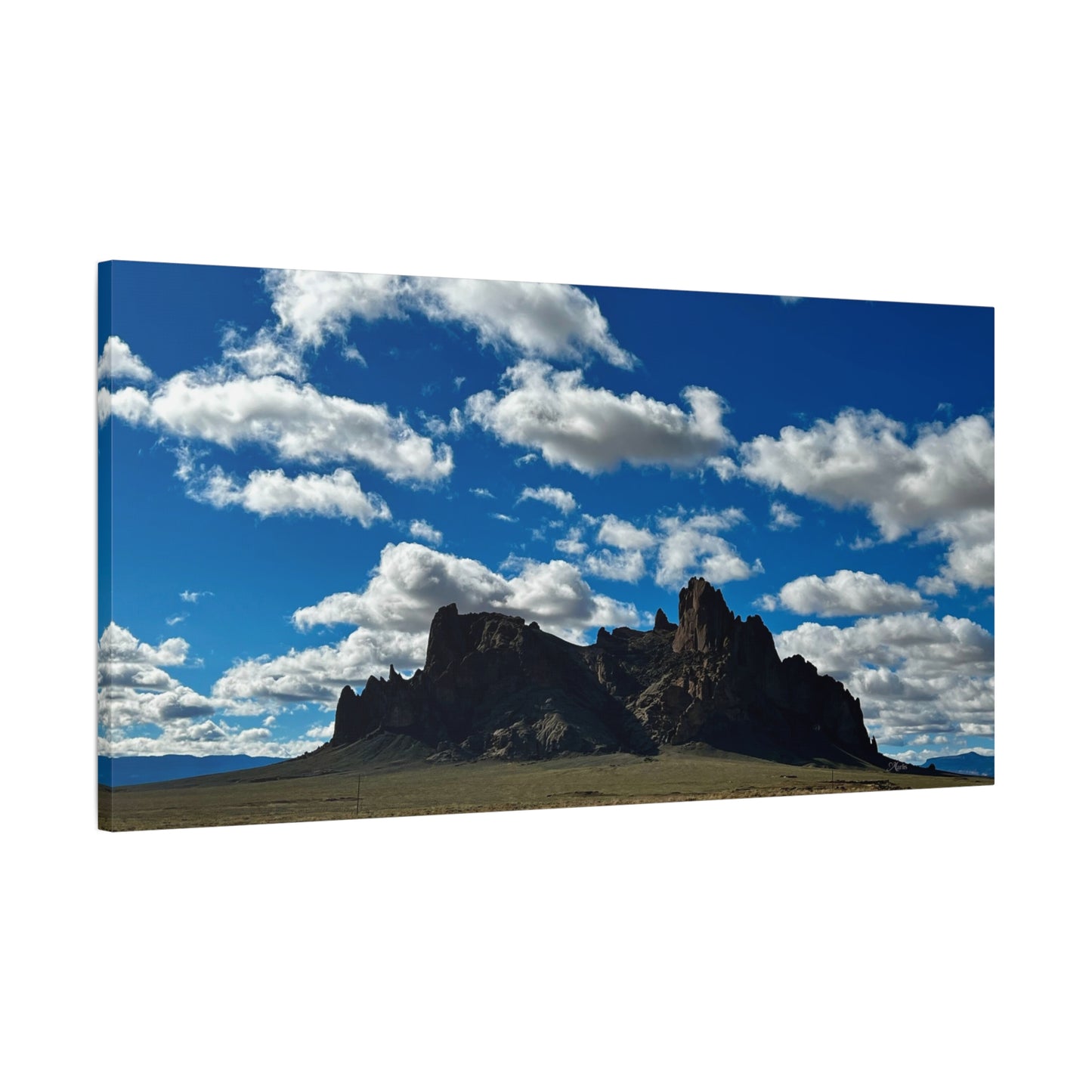 Shiprock Formation New Mexico Canvas Wall Art