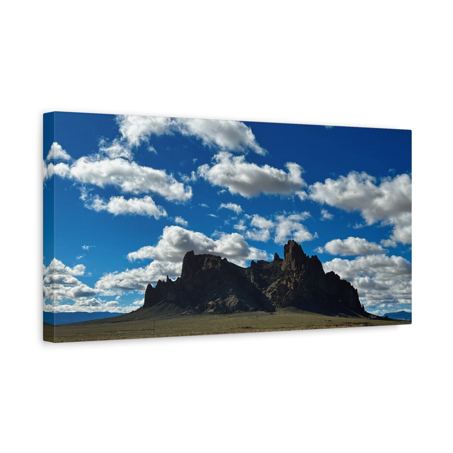 Shiprock Formation New Mexico Canvas Wall Art