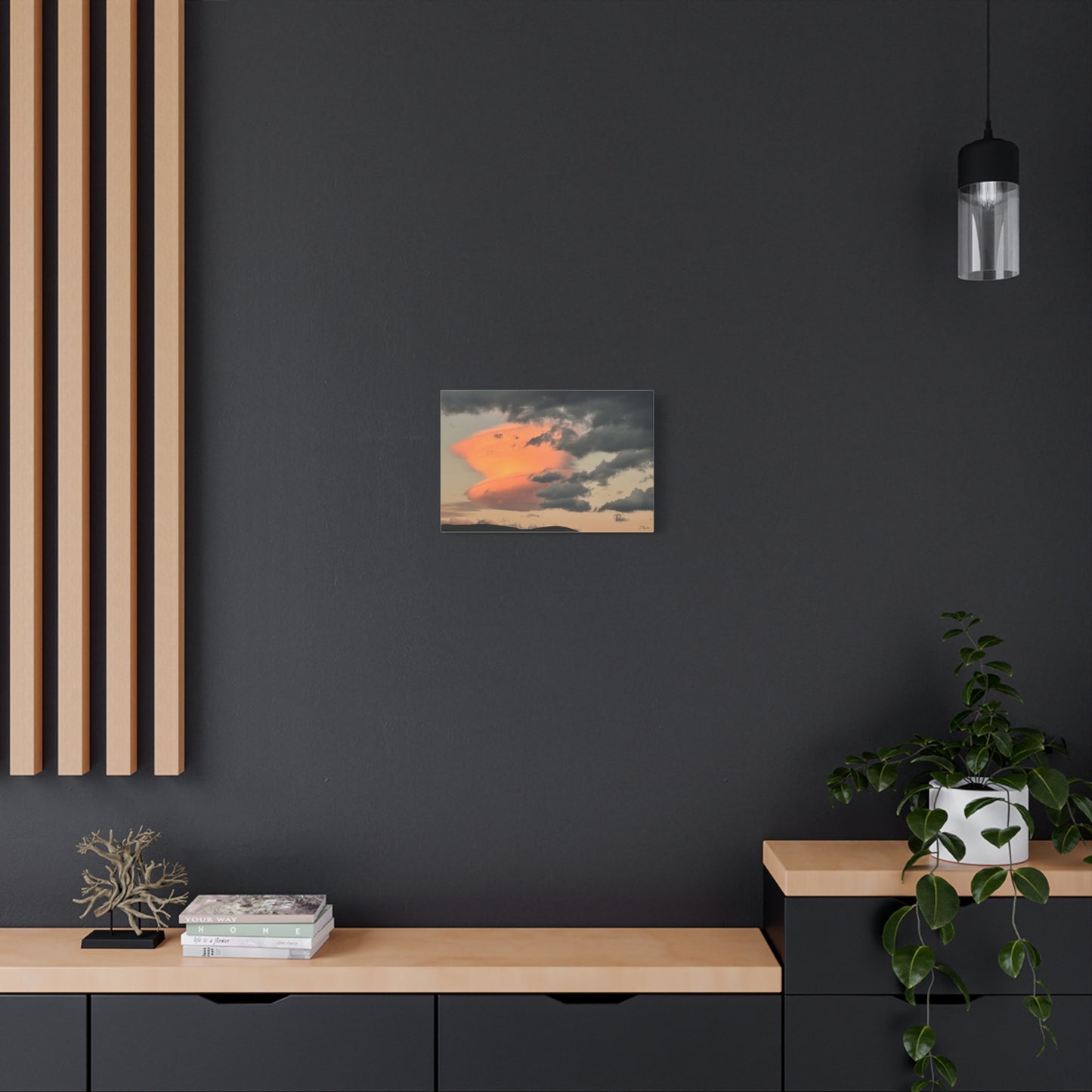 Fire Cloud Idaho Canvas Wall Art
