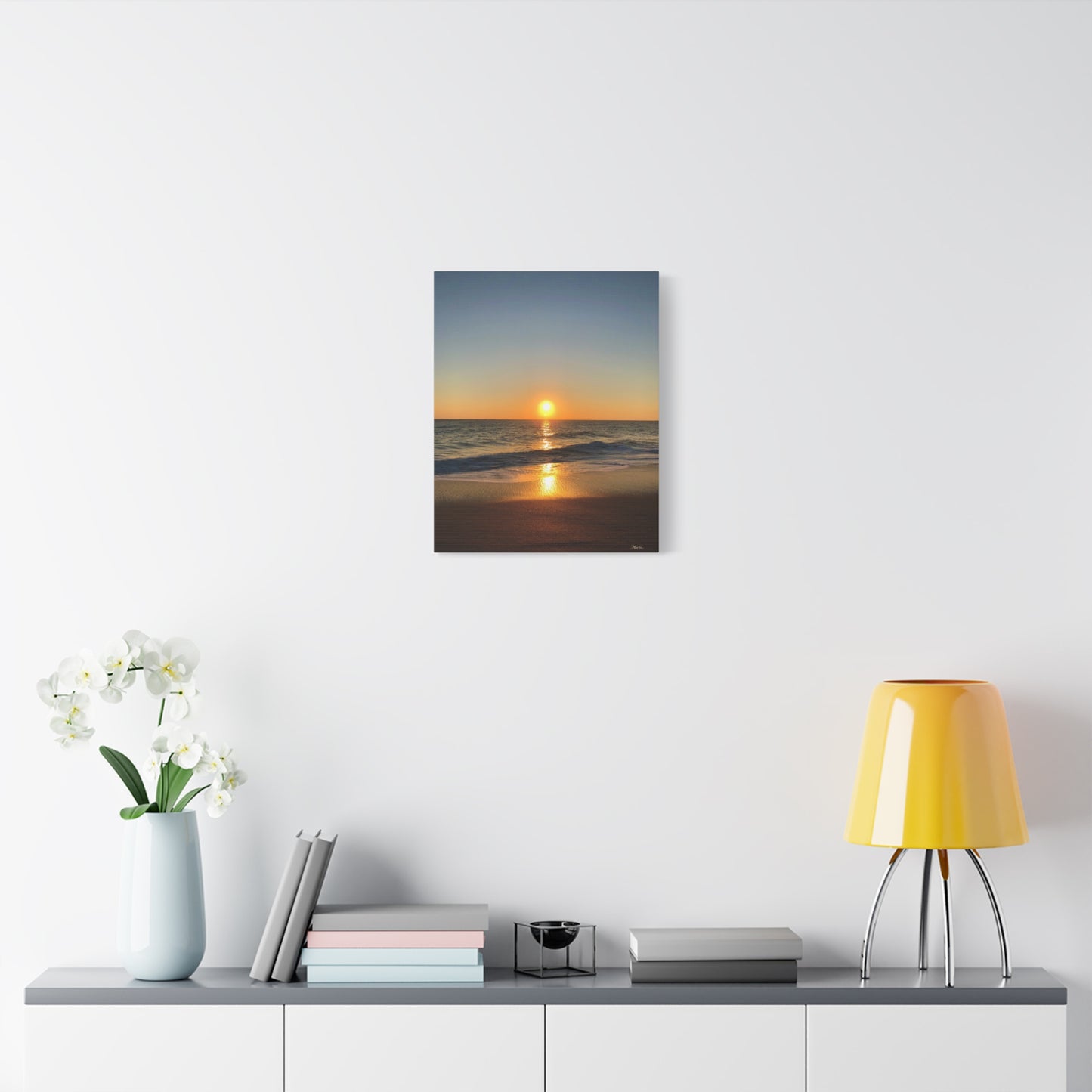 America Sunrise Florida Atlantic Coast Canvas Wall Art