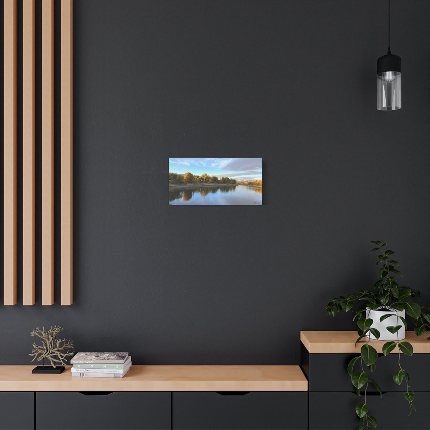 Crowther Reservoir Idaho Canvas Wall Art