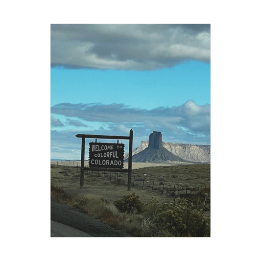 Between Places | Welcome to Colorado |  Canvas