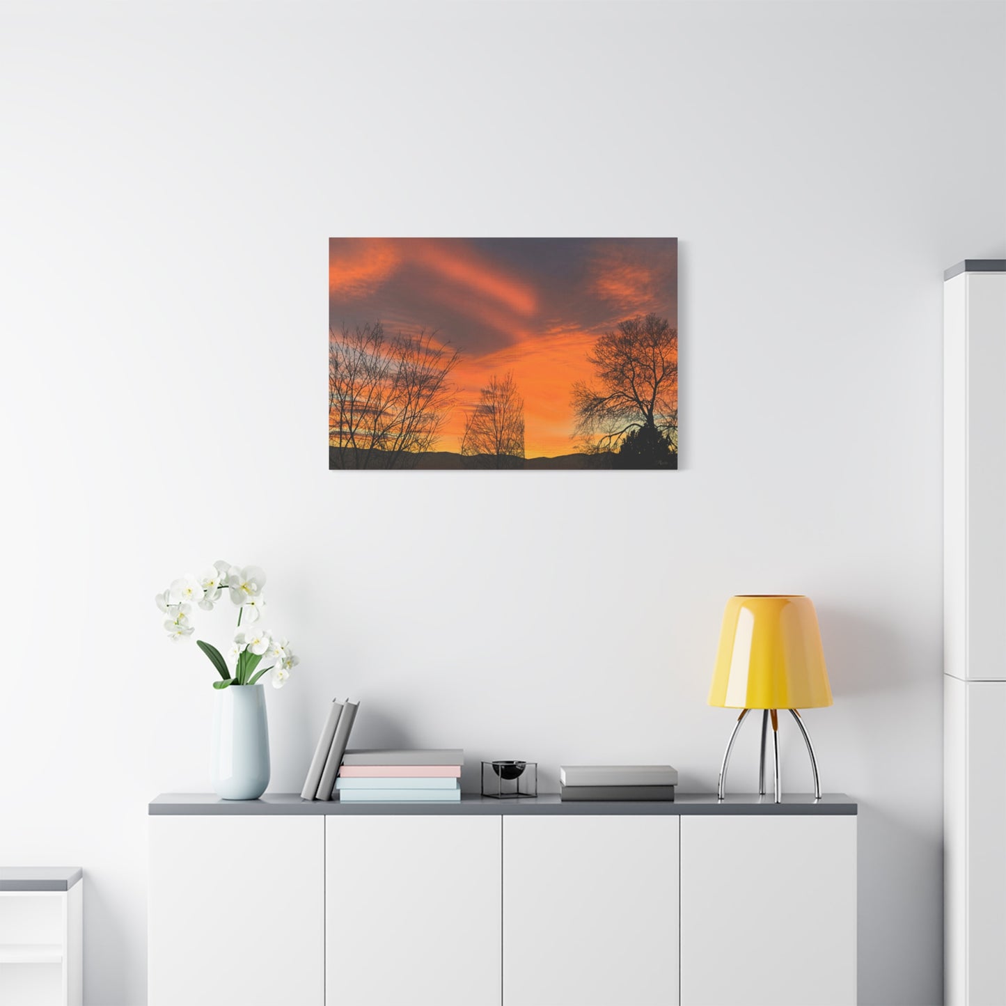 Afterglow Idaho Canvas Wall Art
