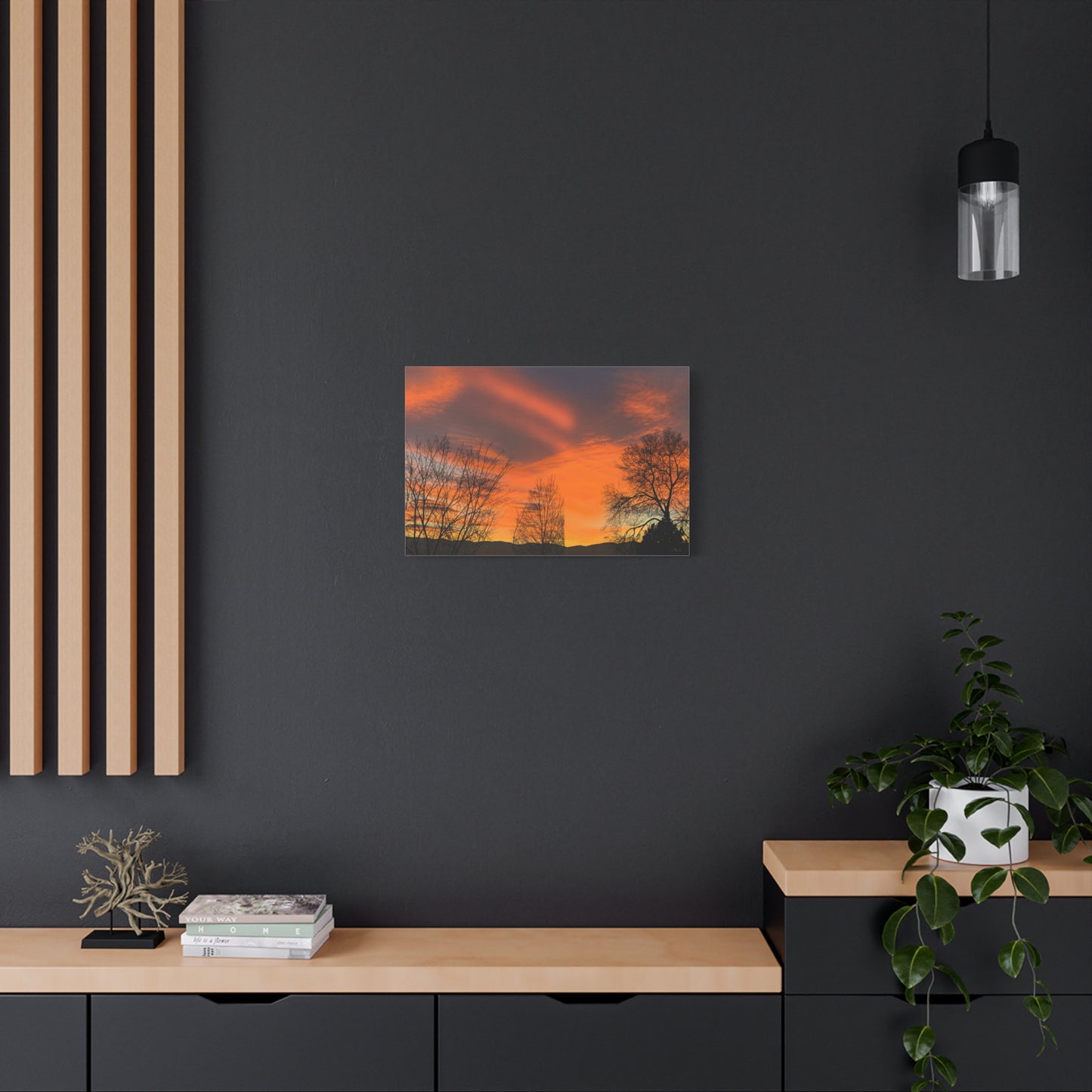Afterglow Idaho Canvas Wall Art