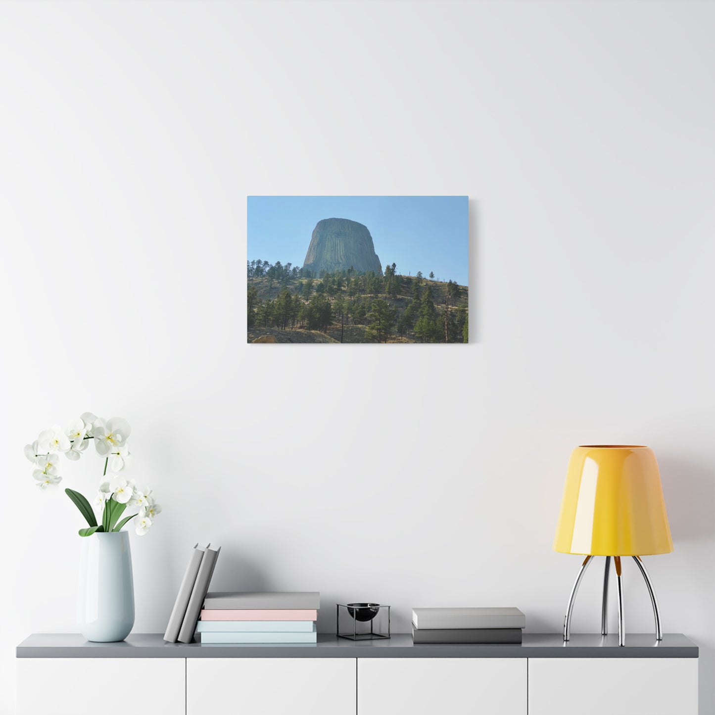 Devils Tower Wyoming Canvas Wall Art