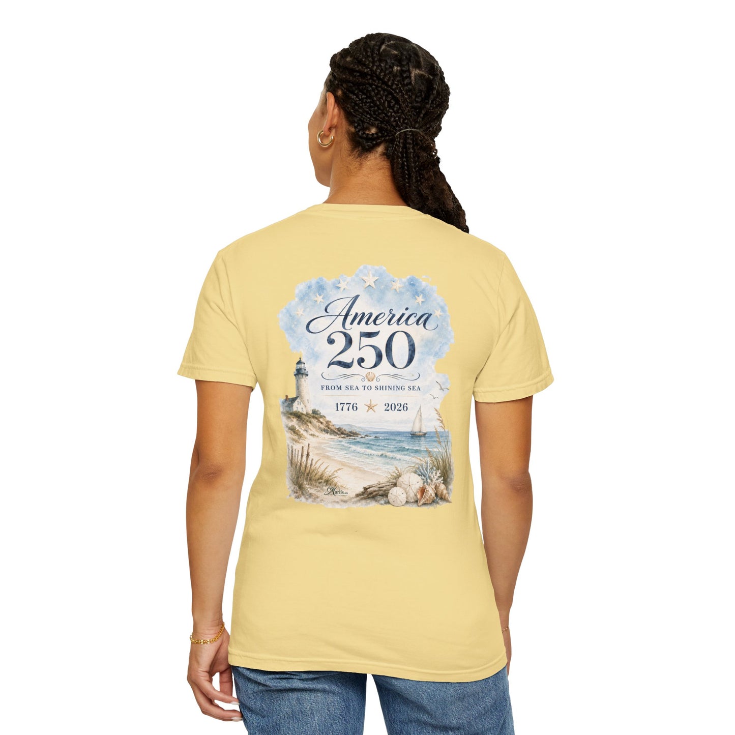 America 250 Lighthouse Coastal Commemorative T-Shirt